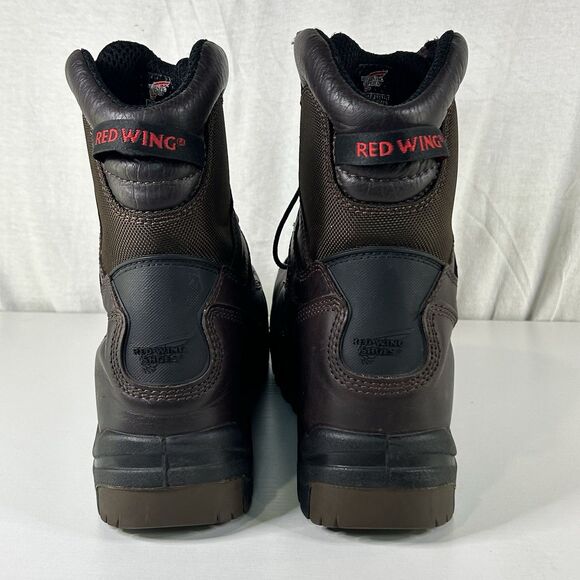 Red Wing King Steel Toe Waterproof Boots Mens Size 9EE Brown Leather 3548 main image 6